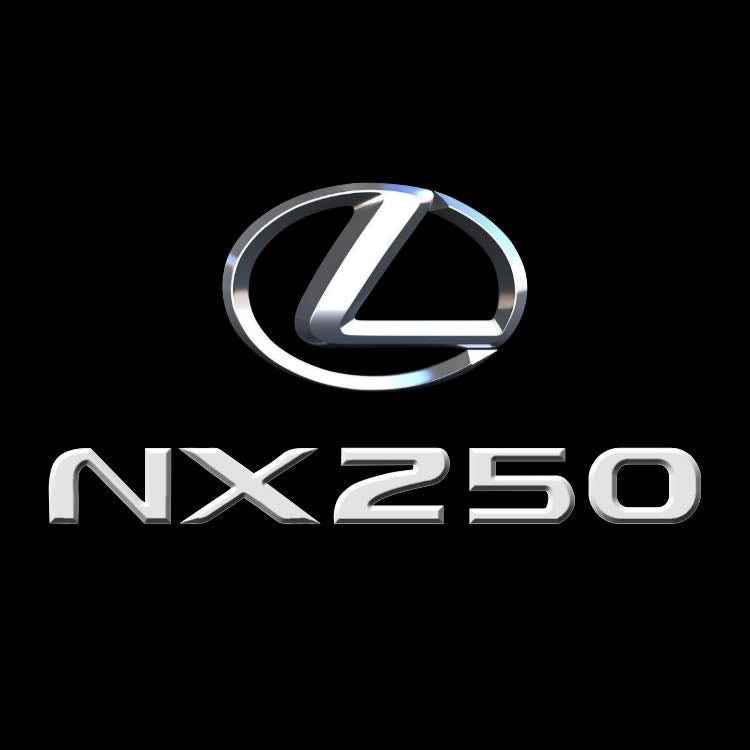 LEXUS LOGO PROJECTOR LIGHTS Nr.01 (الكمية 1 = 1 مجموعة / 2 أضواء باب)