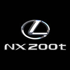 LEXUS  NX 200t LOGO PROJECROTR LIGHTS (quantity 1 = 1 sets/2 door lights)Nr.01a25