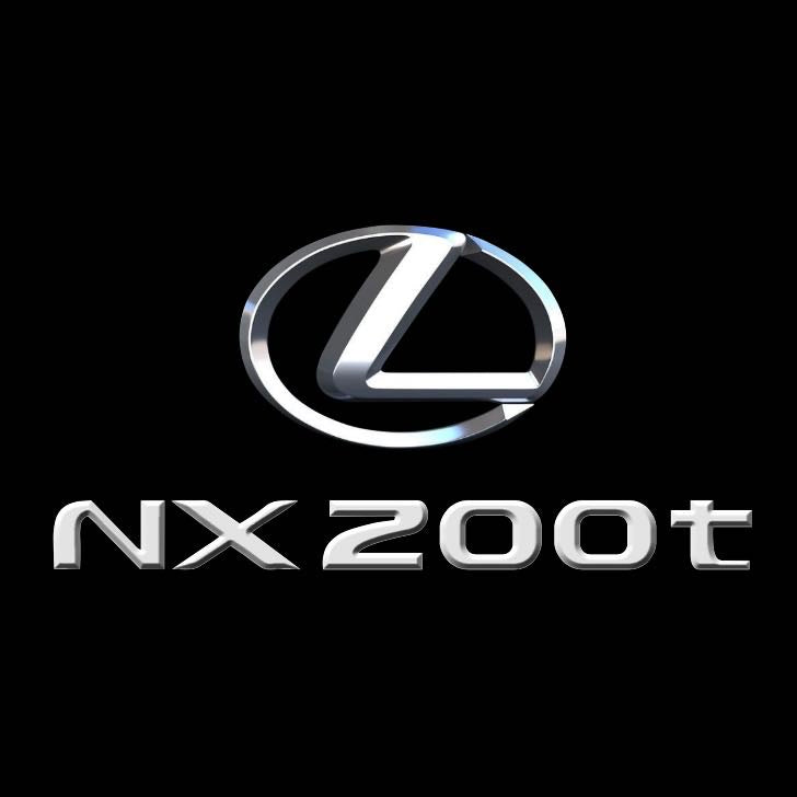 LEXUS LOGO PROJECTOR LIGHTS Nr.01 (الكمية 1 = 1 مجموعة / 2 أضواء باب)