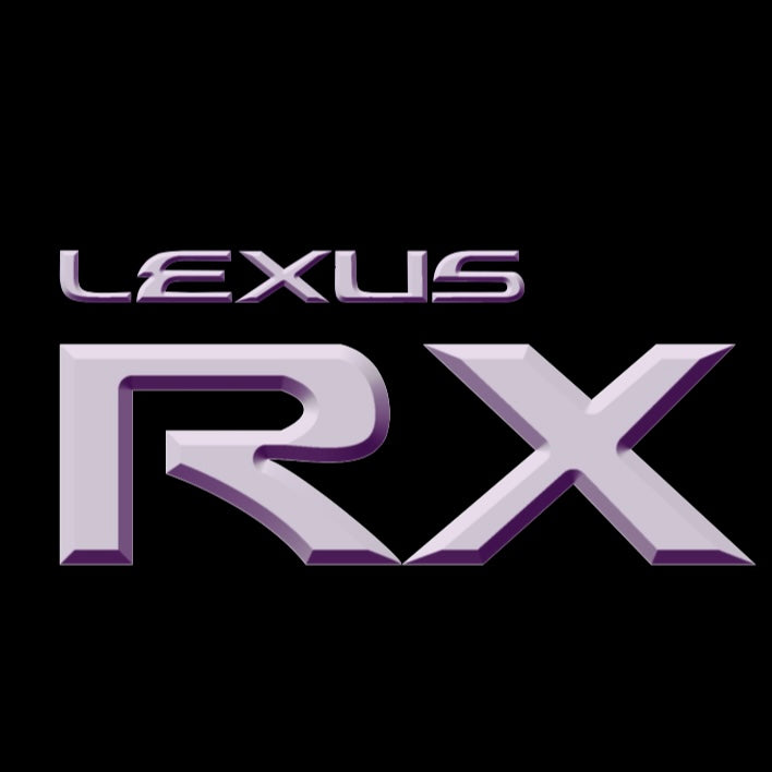 LEXUS  RX  LOGO PROJECROTR LIGHTS (quantity 1 = 1 sets/2 door lights)Nr.01a13