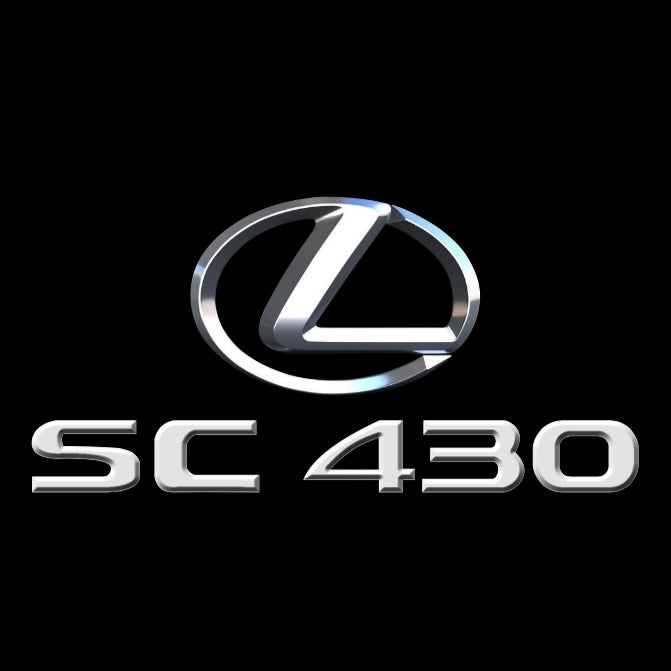 LEXUS LOGO PROJECTOR LIGHTS Nr.01 (الكمية 1 = 1 مجموعة / 2 أضواء باب)