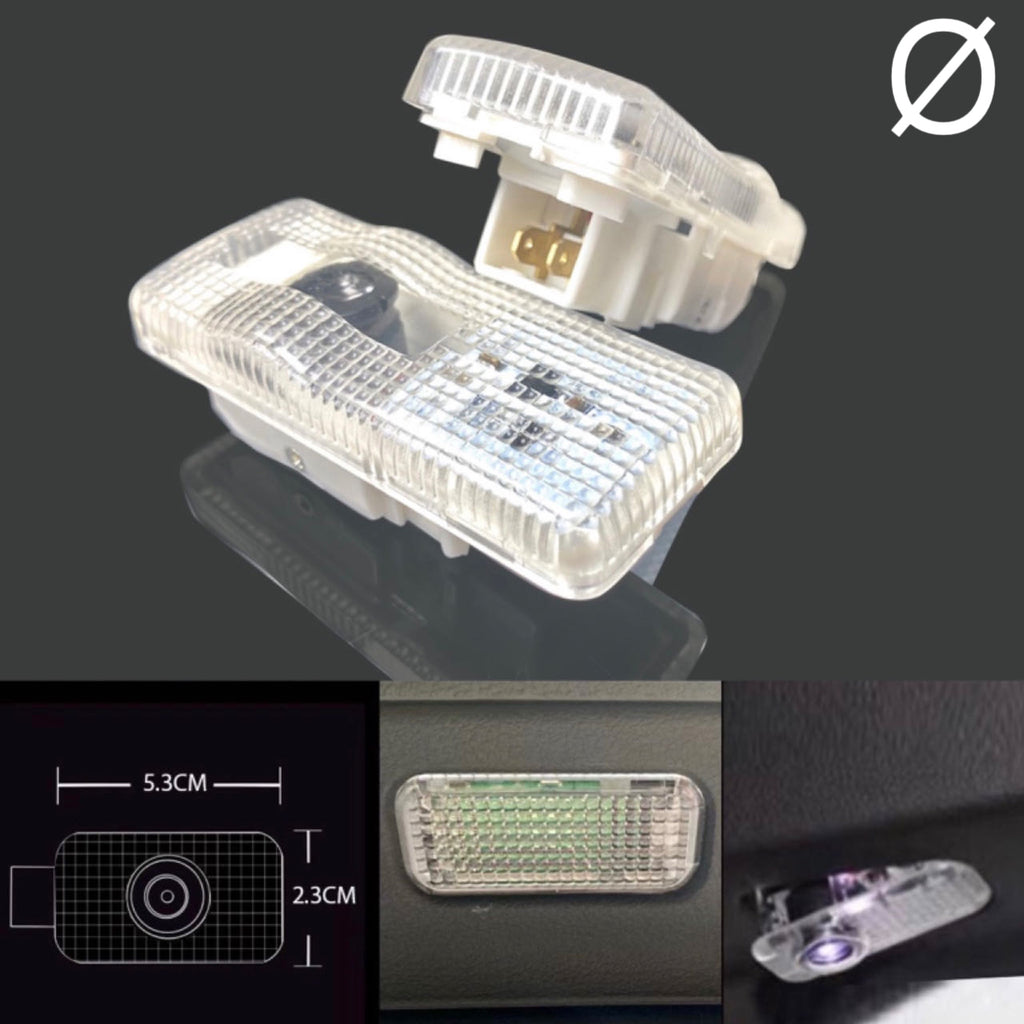 CITROËN  C5   LOGO PROJECTOT LIGHTS (quantity 1 = 1 sets/2 door lights) Nr.6024q0t0146