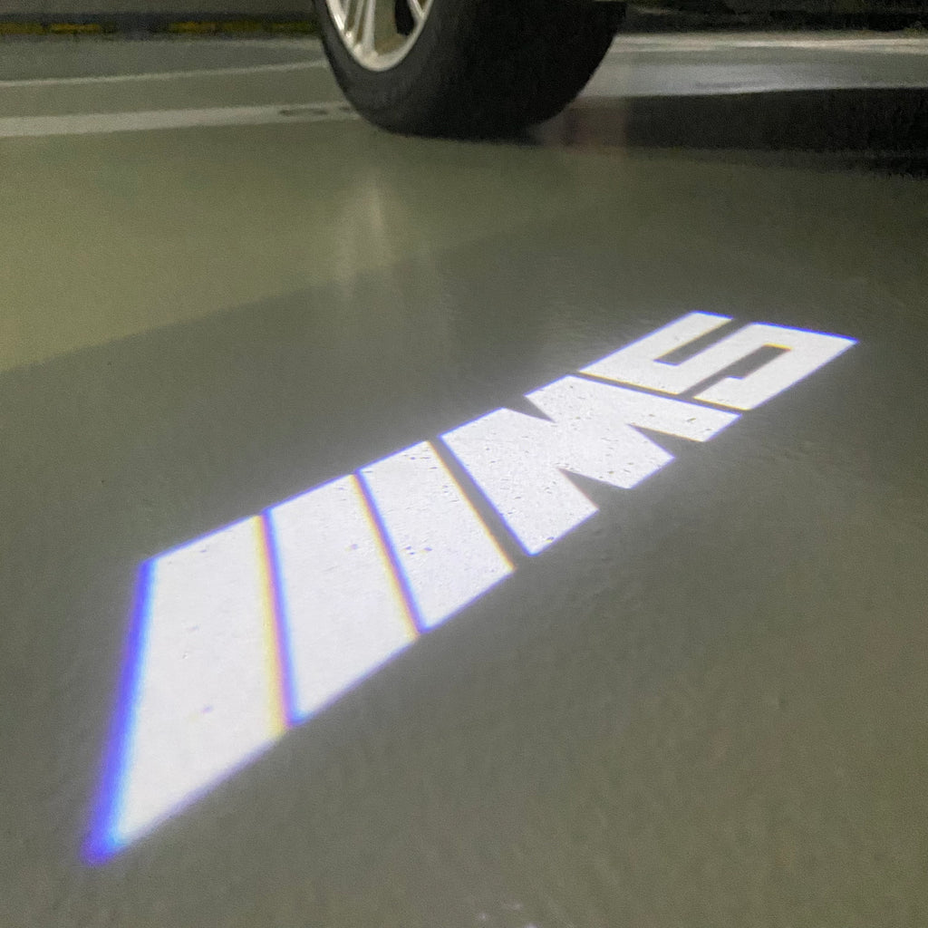 BMW M3 LOGO PROJECTOR LIGHTS Nr.24 (الكمية 1 = 1 مجموعة / 2 أضواء باب)