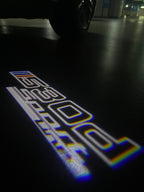 BMW M3 LOGO PROJECTOR LIGHTS Nr.24 (الكمية 1 = 1 مجموعة / 2 أضواء باب)