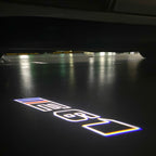BMW M3 LOGO PROJECTOR LIGHTS Nr.24 (الكمية 1 = 1 مجموعة / 2 أضواء باب)