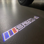 BMW M3 LOGO PROJECTOR LIGHTS Nr.24 (الكمية 1 = 1 مجموعة / 2 أضواء باب)