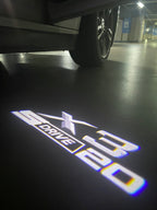 BMW M3 LOGO PROJECTOR LIGHTS Nr.24 (الكمية 1 = 1 مجموعة / 2 أضواء باب)