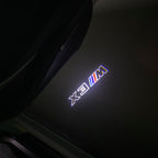 BMW M3 LOGO PROJECTOR LIGHTS Nr.24 (الكمية 1 = 1 مجموعة / 2 أضواء باب)