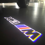 BMW M3 LOGO PROJECTOR LIGHTS Nr.24 (الكمية 1 = 1 مجموعة / 2 أضواء باب)