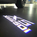 BMW M3 LOGO PROJECTOR LIGHTS Nr.24 (الكمية 1 = 1 مجموعة / 2 أضواء باب)