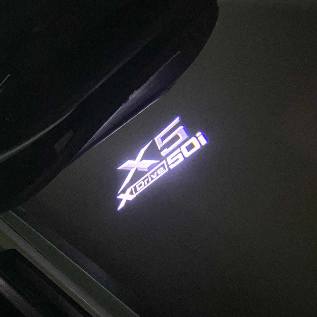BMW M3 LOGO PROJECTOR LIGHTS Nr.24 (الكمية 1 = 1 مجموعة / 2 أضواء باب)