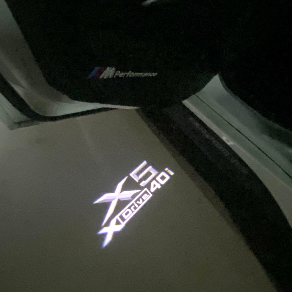 BMW M3 LOGO PROJECTOR LIGHTS Nr.24 (الكمية 1 = 1 مجموعة / 2 أضواء باب)