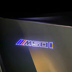 BMW M3 LOGO PROJECTOR LIGHTS Nr.24 (الكمية 1 = 1 مجموعة / 2 أضواء باب)