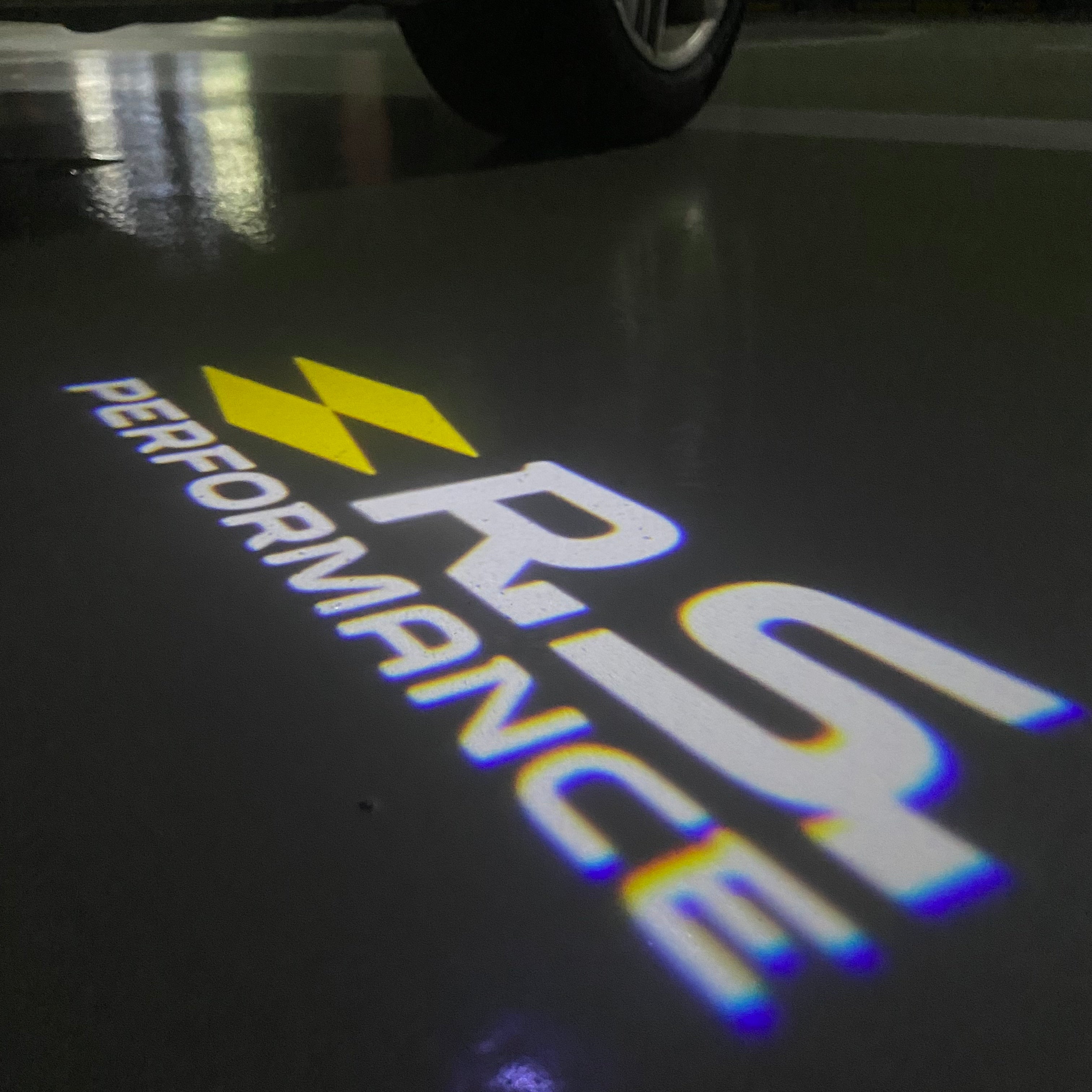 RENAULT RS LOGO PROJECROTR LIGHTS Nr.0941(quantity  1 =  2 Logo Film & 2 door lights)