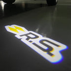 RENAULT RS LOGO PROJECROTR LIGHTS Nr.0955 (quantity  1 =  2 Logo Film & 2 door lights)