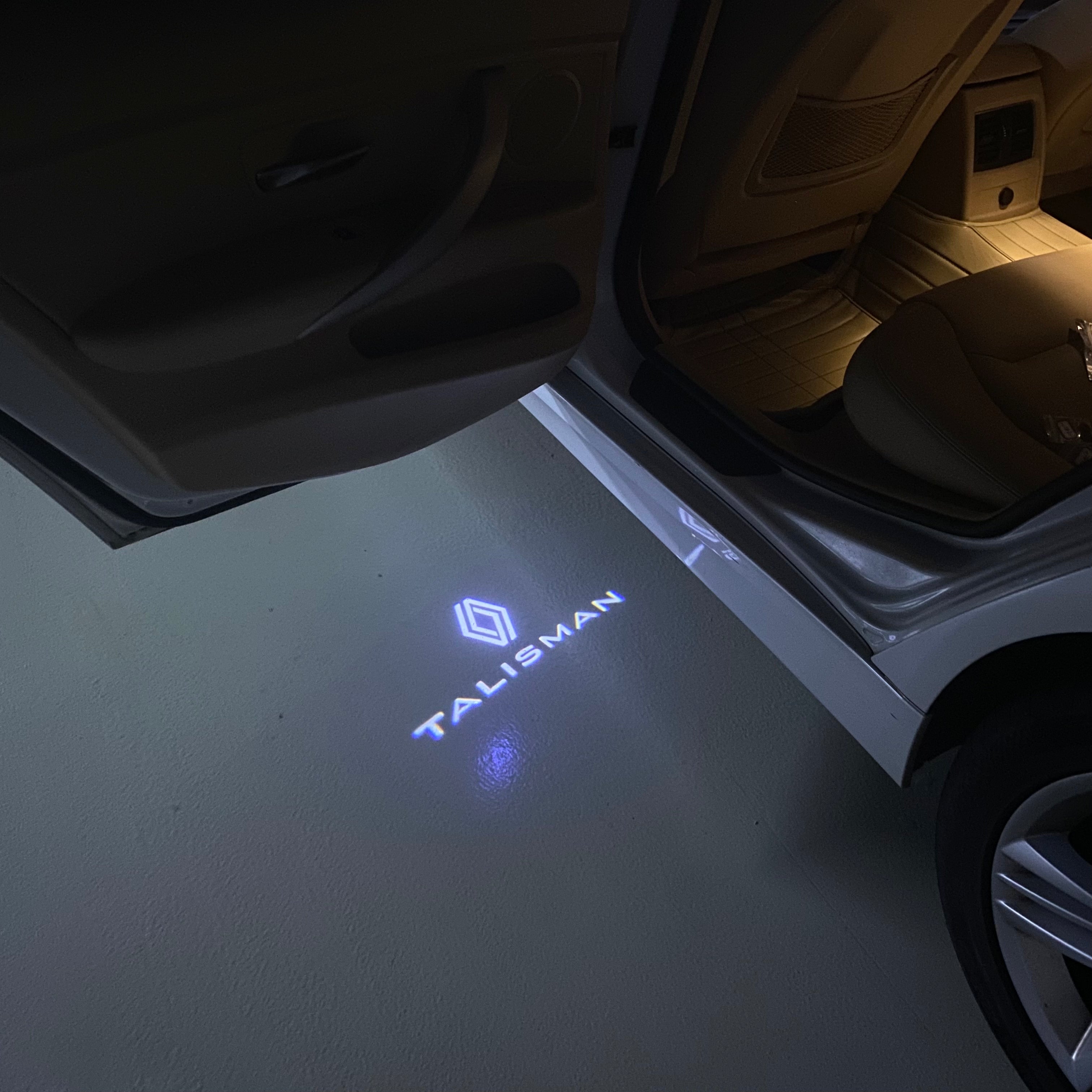 RENAULT Talisman LOGO PROJECROTR LIGHTS Nr.0944(quantity  1 =  2 Logo Film & 2 door lights)