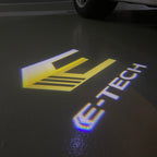 RENAULT E TECH LOGO PROJECROTR LIGHTS Nr.0949 (quantity  1 =  2 Logo Film & 2 door lights)