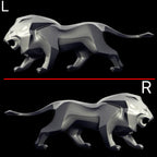 BMW M3 LOGO PROJECTOR LIGHTS Nr.24 (الكمية 1 = 1 مجموعة / 2 أضواء باب)