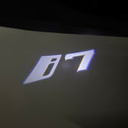 BMW M3 LOGO PROJECTOR LIGHTS Nr.24 (الكمية 1 = 1 مجموعة / 2 أضواء باب)
