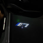 BMW M3 LOGO PROJECTOR LIGHTS Nr.24 (الكمية 1 = 1 مجموعة / 2 أضواء باب)