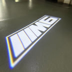 BMW M3 LOGO PROJECTOR LIGHTS Nr.24 (الكمية 1 = 1 مجموعة / 2 أضواء باب)