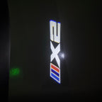 BMW M3 LOGO PROJECTOR LIGHTS Nr.24 (الكمية 1 = 1 مجموعة / 2 أضواء باب)