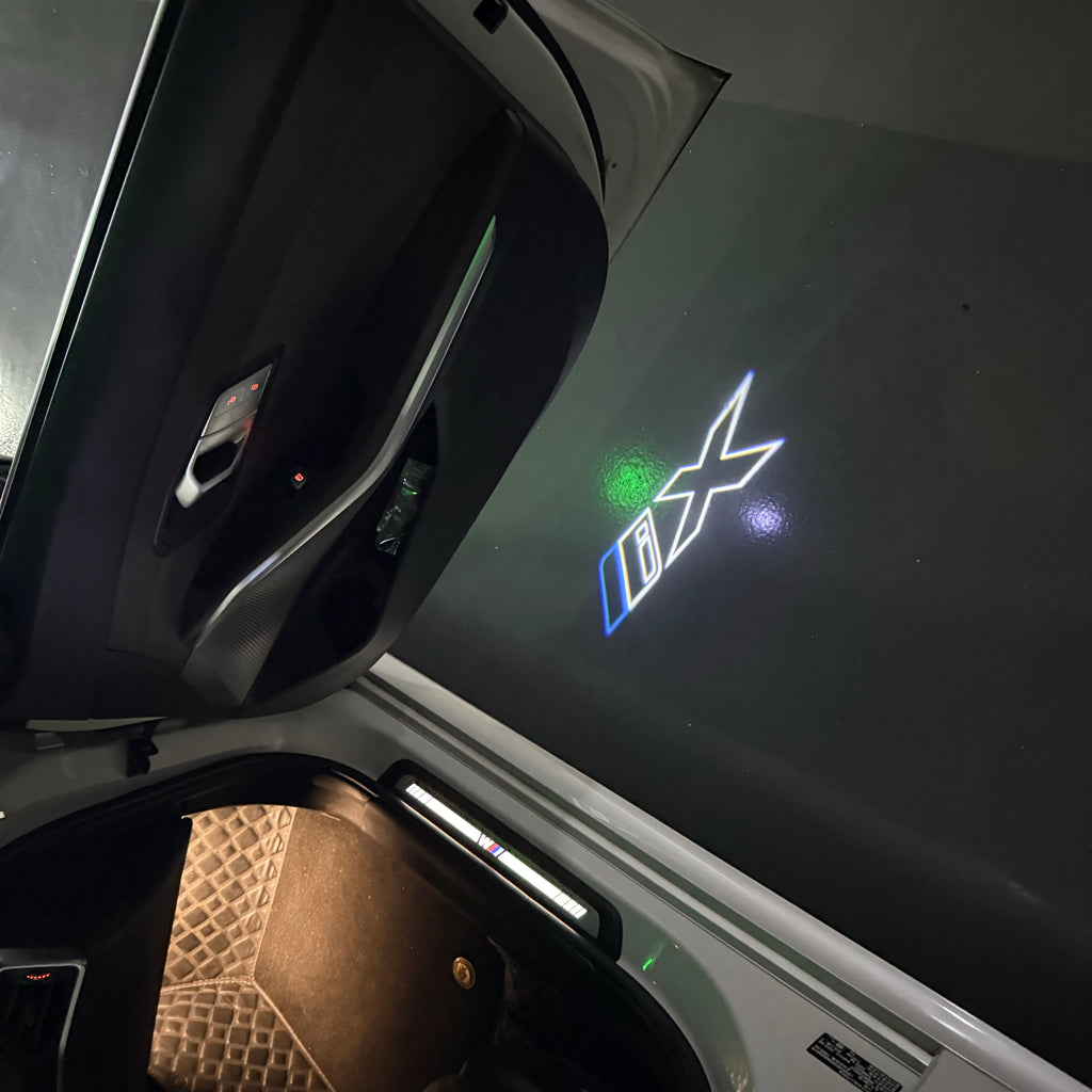 BMW M3 LOGO PROJECTOR LIGHTS Nr.24 (الكمية 1 = 1 مجموعة / 2 أضواء باب)