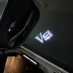 BMW M3 LOGO PROJECTOR LIGHTS Nr.24 (الكمية 1 = 1 مجموعة / 2 أضواء باب)