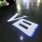 BMW M3 LOGO PROJECTOR LIGHTS Nr.24 (الكمية 1 = 1 مجموعة / 2 أضواء باب)