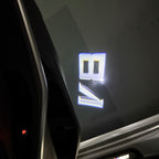 BMW M3 LOGO PROJECTOR LIGHTS Nr.24 (الكمية 1 = 1 مجموعة / 2 أضواء باب)