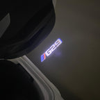 BMW M3 LOGO PROJECTOR LIGHTS Nr.24 (الكمية 1 = 1 مجموعة / 2 أضواء باب)