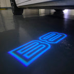 ALPINA B8  LOGO PROJECTOT LIGHTS  (quantity 1 = 1 sets/2 door lights) Nr.07A32