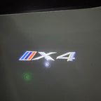 BMW M3 LOGO PROJECTOR LIGHTS Nr.24 (الكمية 1 = 1 مجموعة / 2 أضواء باب)