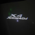 BMW M3 LOGO PROJECTOR LIGHTS Nr.24 (الكمية 1 = 1 مجموعة / 2 أضواء باب)