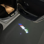 BMW M3 LOGO PROJECTOR LIGHTS Nr.24 (الكمية 1 = 1 مجموعة / 2 أضواء باب)