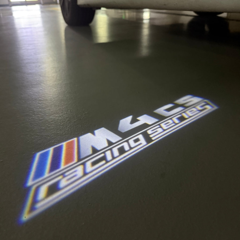 BMW 4 SERIES M4  LOGO PROJECTOT LIGHTS (quantity 1 = 1 sets/2 door lights) Nr.6024q49
