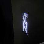 BMW M3 LOGO PROJECTOR LIGHTS Nr.24 (الكمية 1 = 1 مجموعة / 2 أضواء باب)