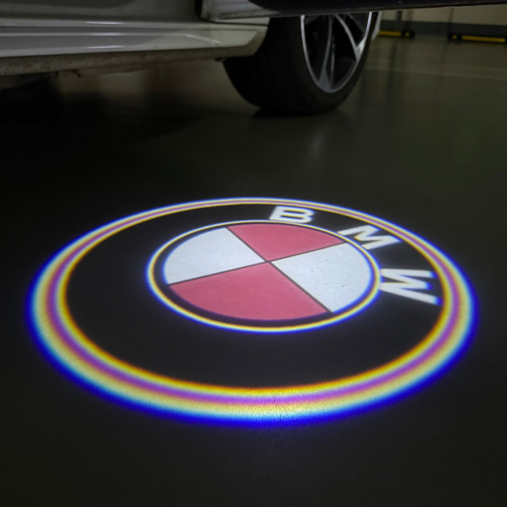 BMW M3 LOGO PROJECTOR LIGHTS Nr.24 (الكمية 1 = 1 مجموعة / 2 أضواء باب)