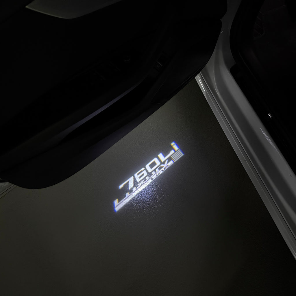 BMW M3 LOGO PROJECTOR LIGHTS Nr.24 (الكمية 1 = 1 مجموعة / 2 أضواء باب)