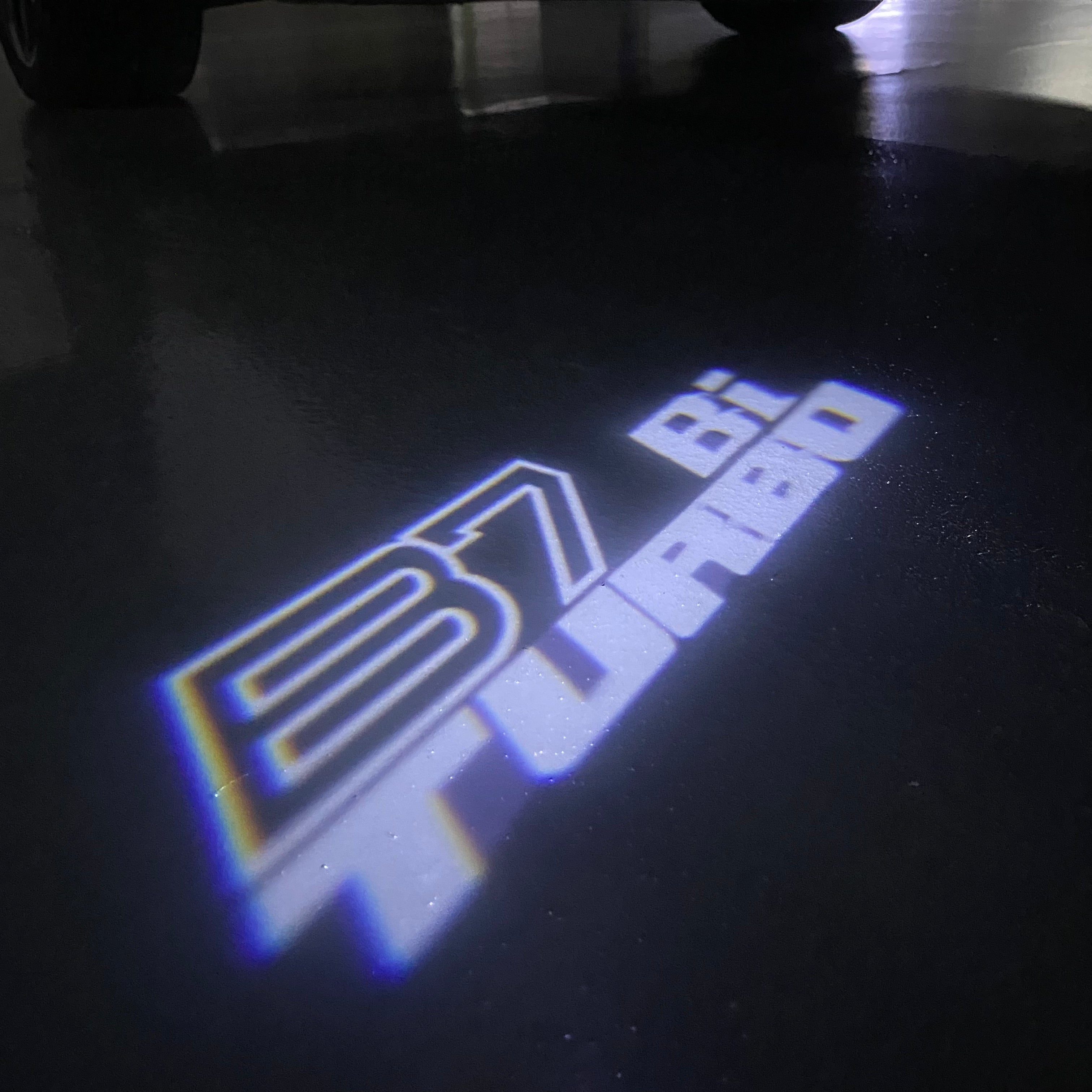 ALPINA B7 Bi TURBO  LOGO PROJECTOT LIGHTS  (quantity 1 = 1 sets/2 door lights) Nr.07A43