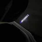 BMW M3 LOGO PROJECTOR LIGHTS Nr.24 (الكمية 1 = 1 مجموعة / 2 أضواء باب)