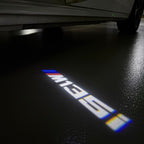 BMW M3 LOGO PROJECTOR LIGHTS Nr.24 (الكمية 1 = 1 مجموعة / 2 أضواء باب)