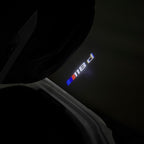 BMW M3 LOGO PROJECTOR LIGHTS Nr.24 (الكمية 1 = 1 مجموعة / 2 أضواء باب)