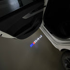 BMW M3 LOGO PROJECTOR LIGHTS Nr.24 (الكمية 1 = 1 مجموعة / 2 أضواء باب)