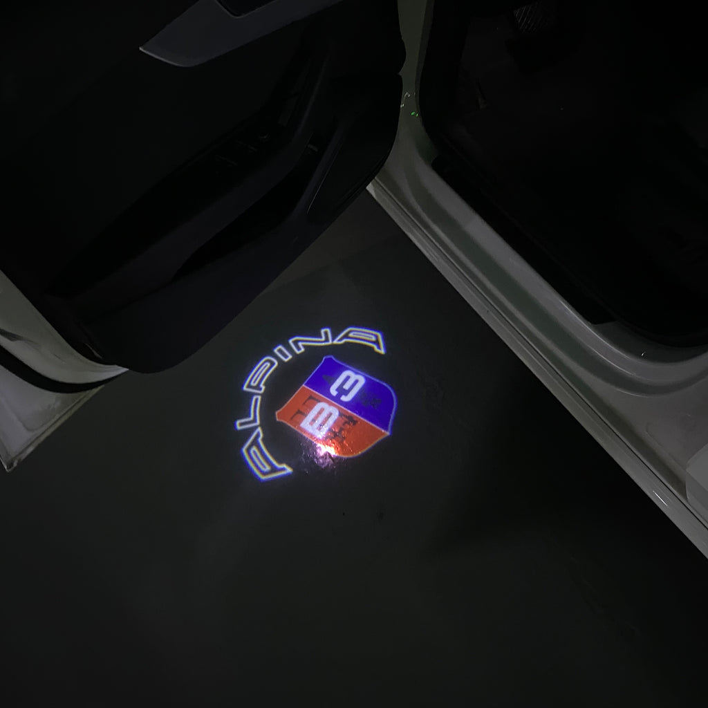 بي ام دبليو LOGO PROJECTOT أضواء Nr.07 (الكمية 1 = 1 مجموعات / 2 أضواء الباب)