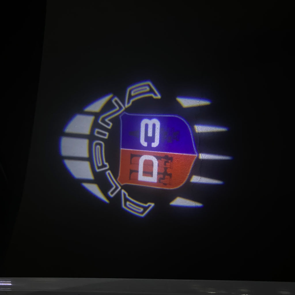 بي ام دبليو LOGO PROJECTOT أضواء Nr.07 (الكمية 1 = 1 مجموعات / 2 أضواء الباب)