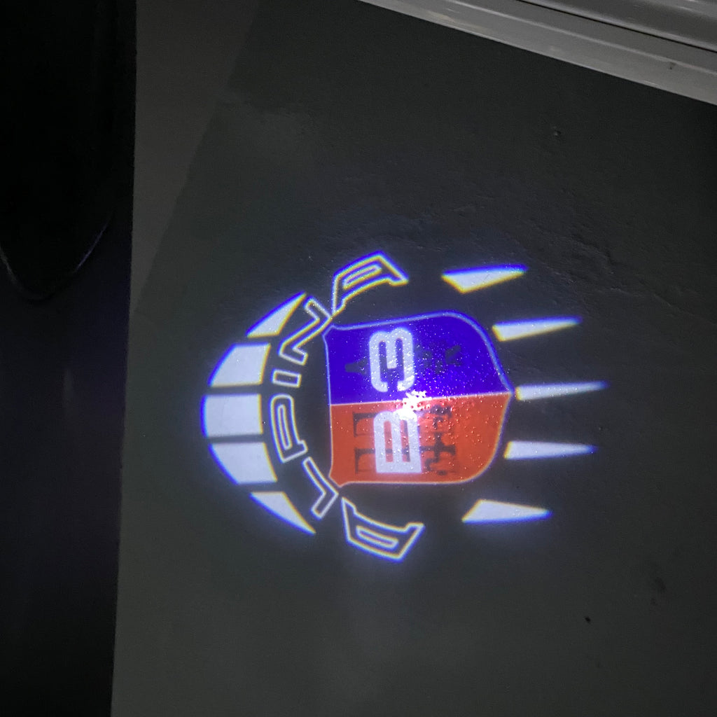 بي ام دبليو LOGO PROJECTOT أضواء Nr.07 (الكمية 1 = 1 مجموعات / 2 أضواء الباب)