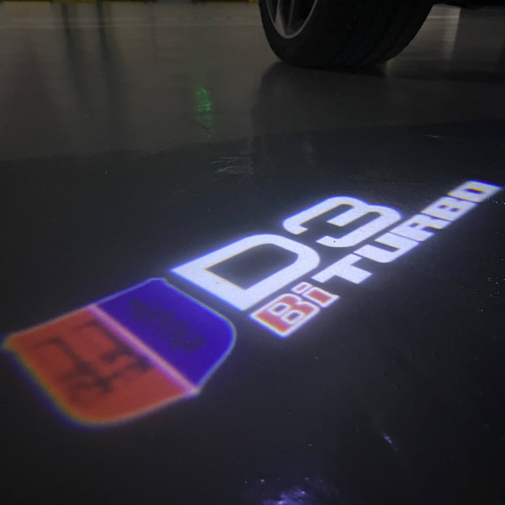 بي ام دبليو LOGO PROJECTOT أضواء Nr.07 (الكمية 1 = 1 مجموعات / 2 أضواء الباب)