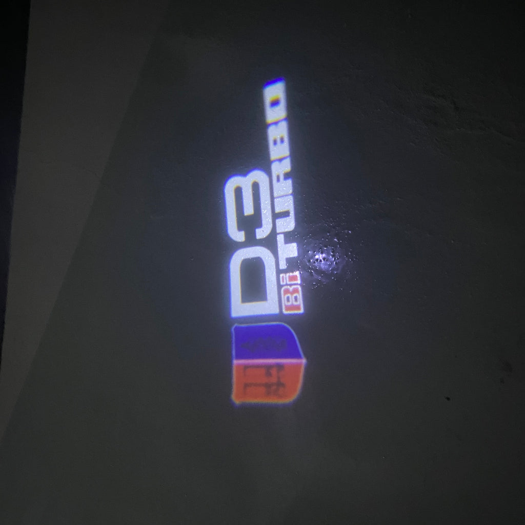 بي ام دبليو LOGO PROJECTOT أضواء Nr.07 (الكمية 1 = 1 مجموعات / 2 أضواء الباب)