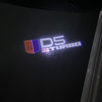 ALPINA D5 Bi TURBO LOGO PROJECTOT LIGHTS  (quantity 1 = 1 sets/2 door lights) Nr.07A56